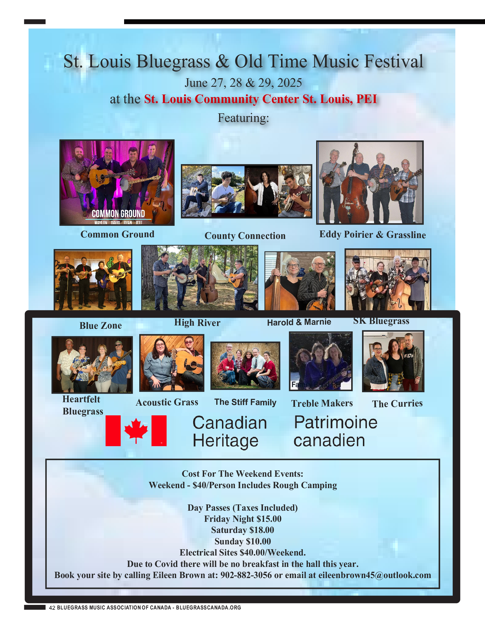 ST LOUIS BLUEGRASS AND OLDTIME MUSIC FESTIVAL