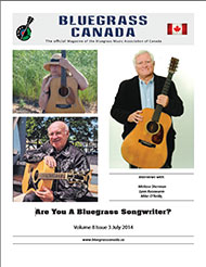 Bluegrass Canada Magazine Issue